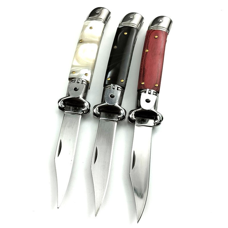 8-inch Flip Hand Guard Side-Opening Switchblade