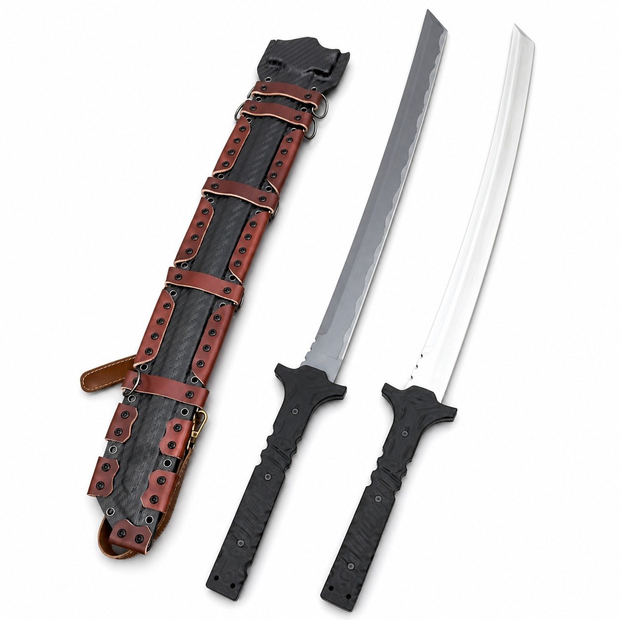 . Premium Large Samurai Fixed Blade Knife