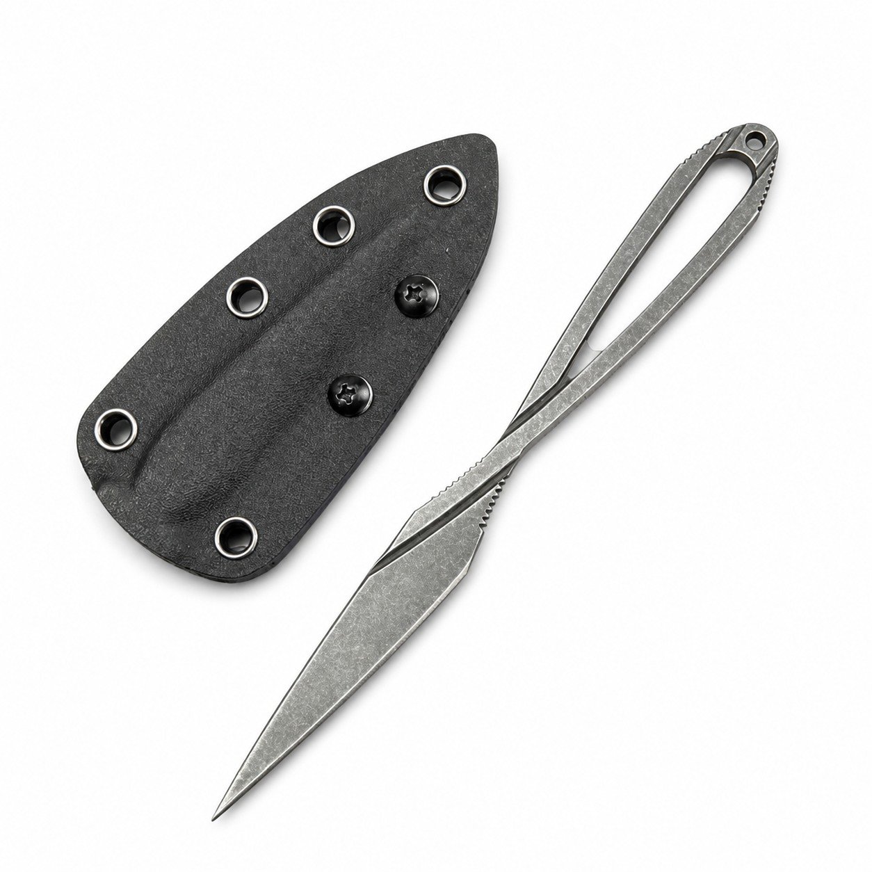 Triangular Spines Fixed Blade Knife